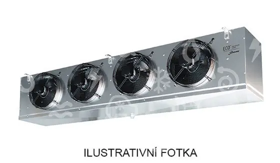 výparník ECO - Luvata GCE354F6ED, 15.10 kW (dT 8 st., R404) s odtáváním
